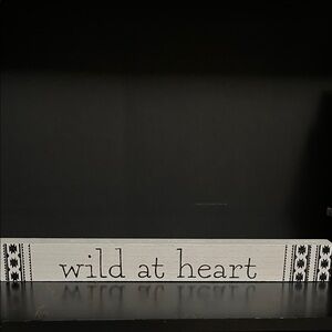 Wild at Heart Black and White Wall Decor